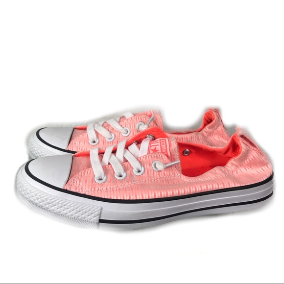 orange slip on converse